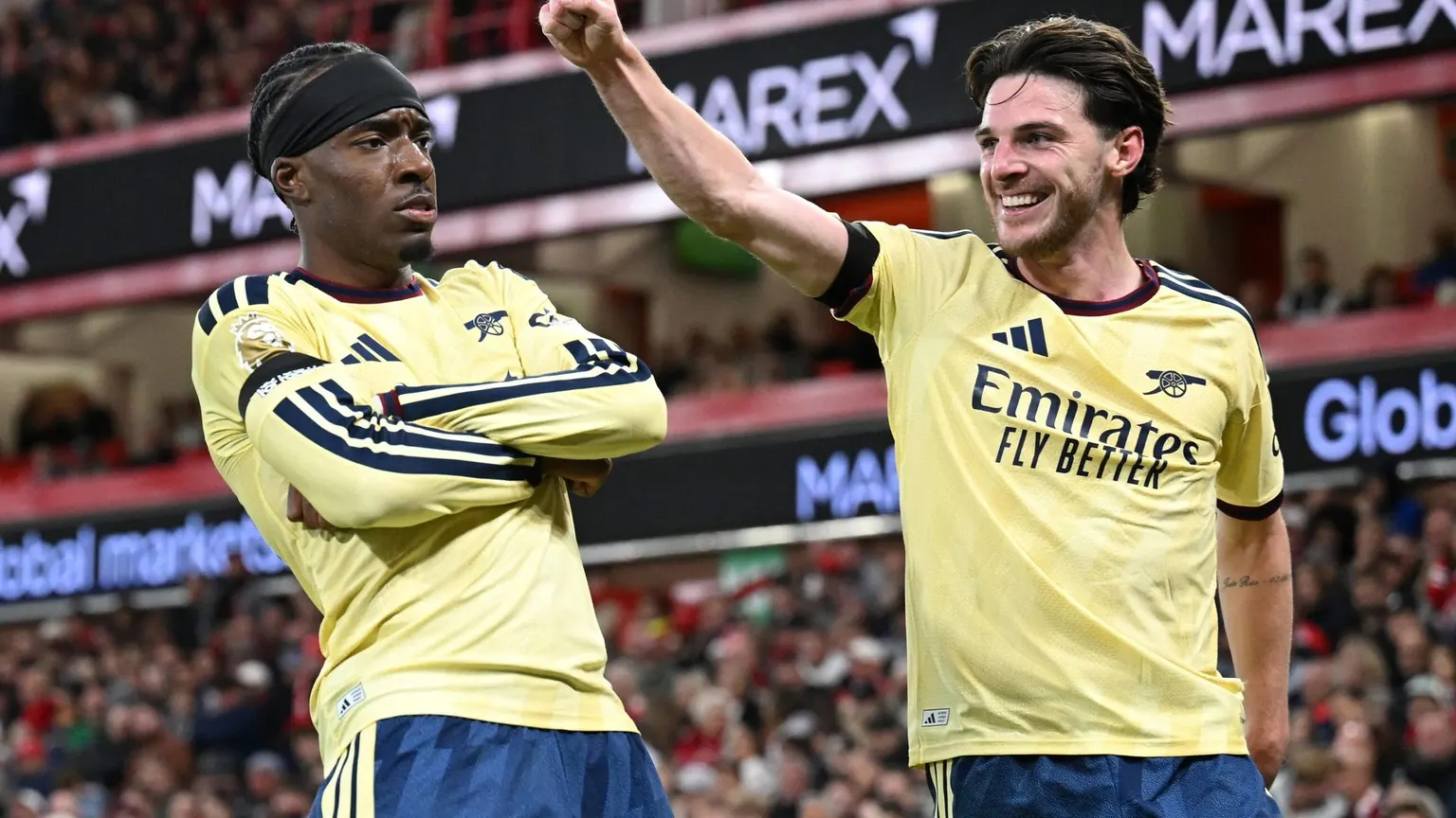 Image accompanying: Arsenal win with one shot on target as Forest sink into bottom three