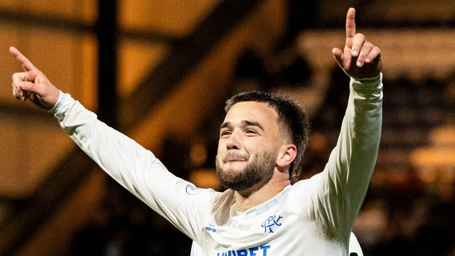 Image accompanying: Raskin 'really happy' at Rangers but unsure about future