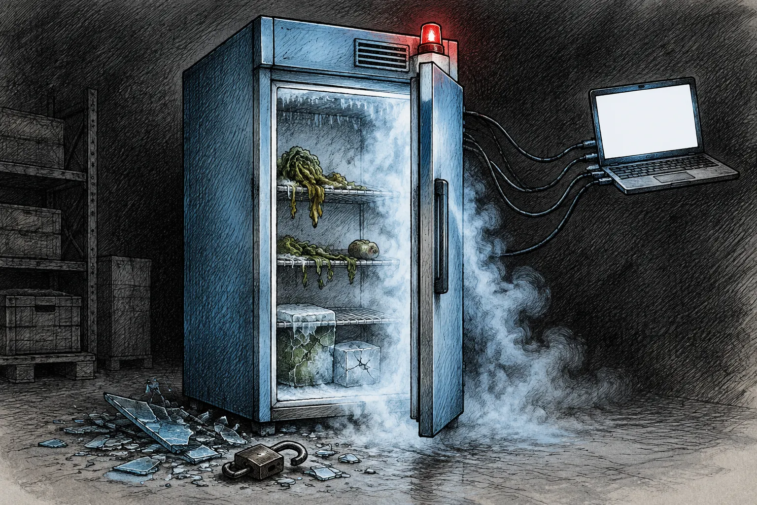 صورة مرافقة للخبر: رعب الثلاجات الفرنسية: لماذا أصبحت المتاجر الكبرى هدفاً للقراصنة