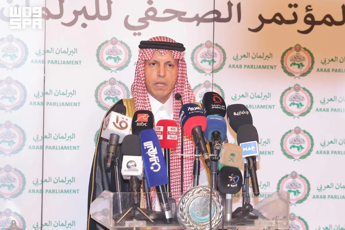 Image accompanying: Saudi lawmaker Saad Al-Otaibi takes helm of Arab Parliament