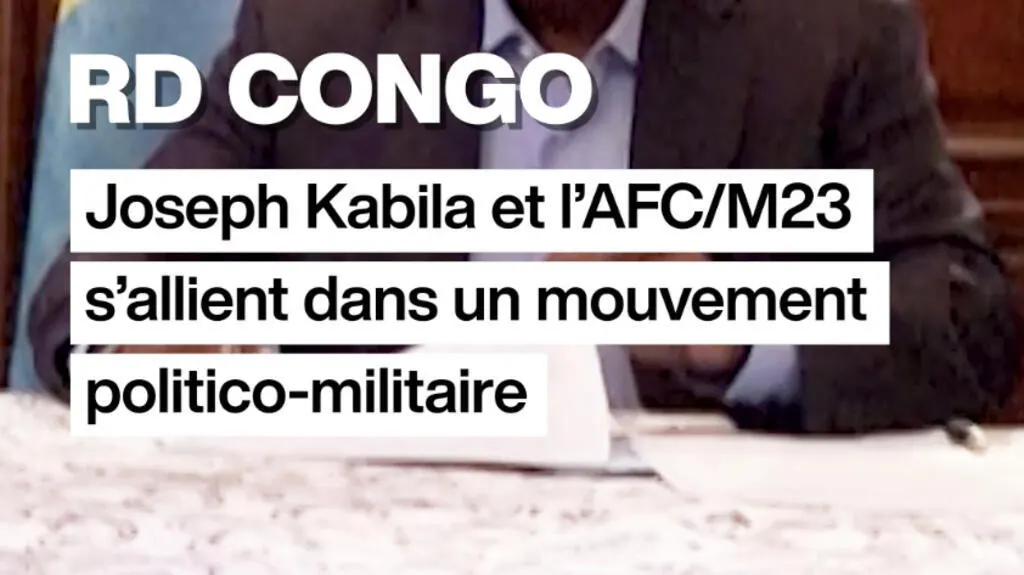 Image accompagnant : RD Congo : Joseph Kabila et l'AFC/M23 s'allient dans un mouvement politico-militaire