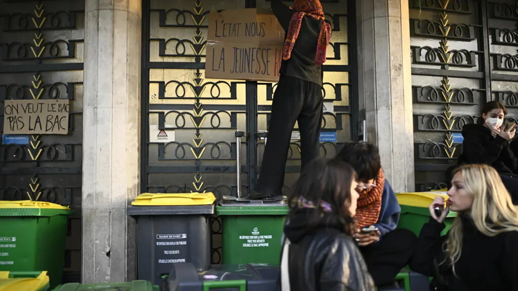Image accompagnant : Mouvement lycéen : les blocages se poursuivent avant la nouvelle journée de mobilisation samedi