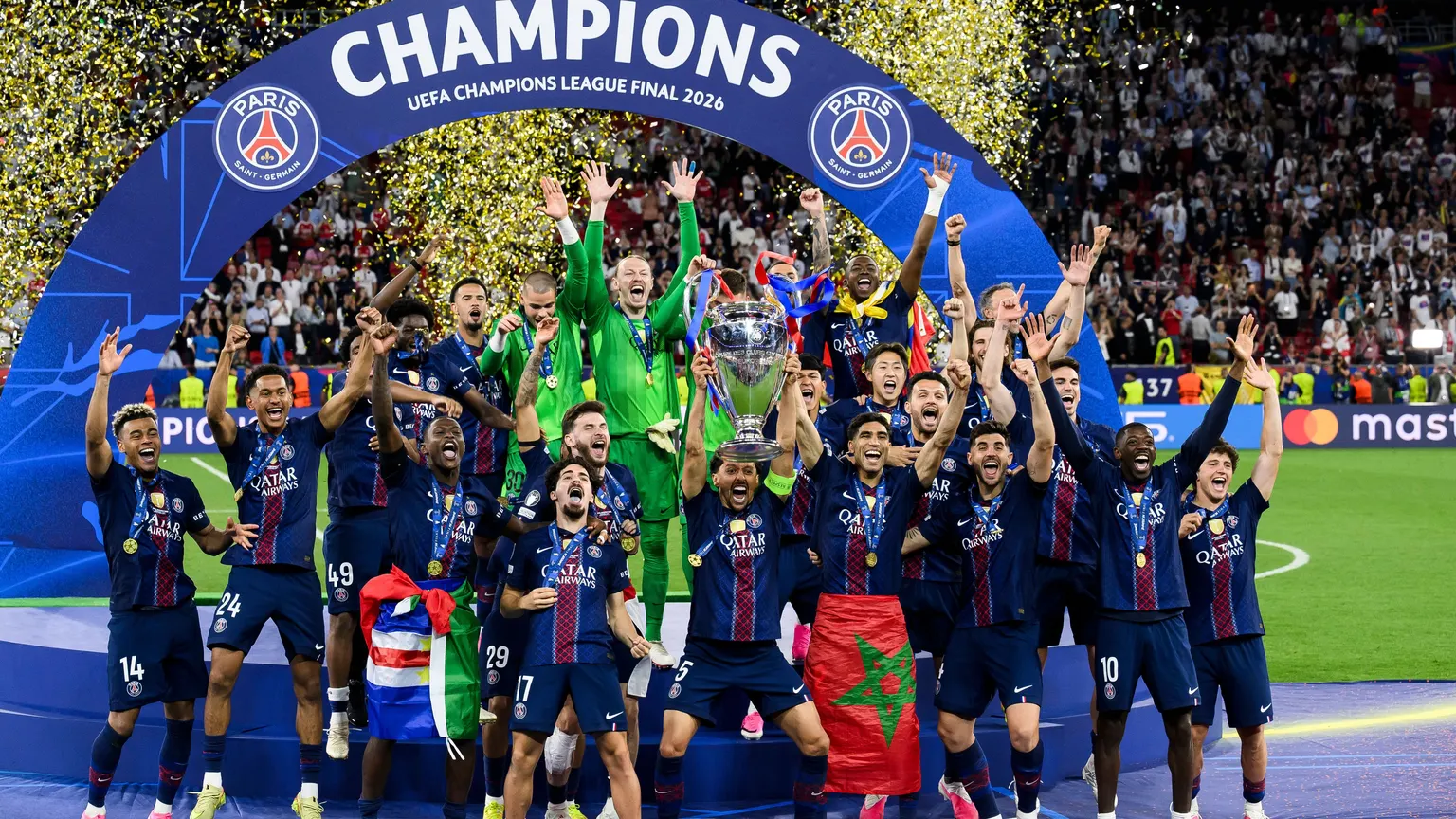 صورة مرافقة للخبر: جدول مباريات باريس سان جيرمان في دوري أبطال أوروبا 2026-2027 .. القنوات الناقلة والترتيب