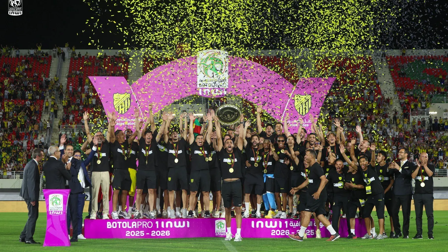 صورة مرافقة للخبر: جدول مباريات الدوري المغربي 2026-2027.. القنوات الناقلة والترتيب