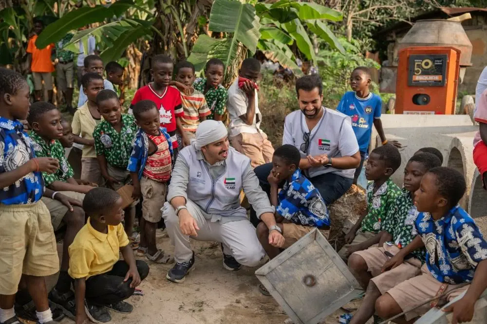 Image accompanying: UAE steps up efforts to combat hunger, enhance food security regionally, globally