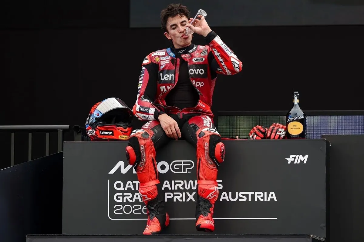 Image accompanying: Marc Marquez: “In the first half of 2026, all I wanted to do on Sundays was lie on the sofa”