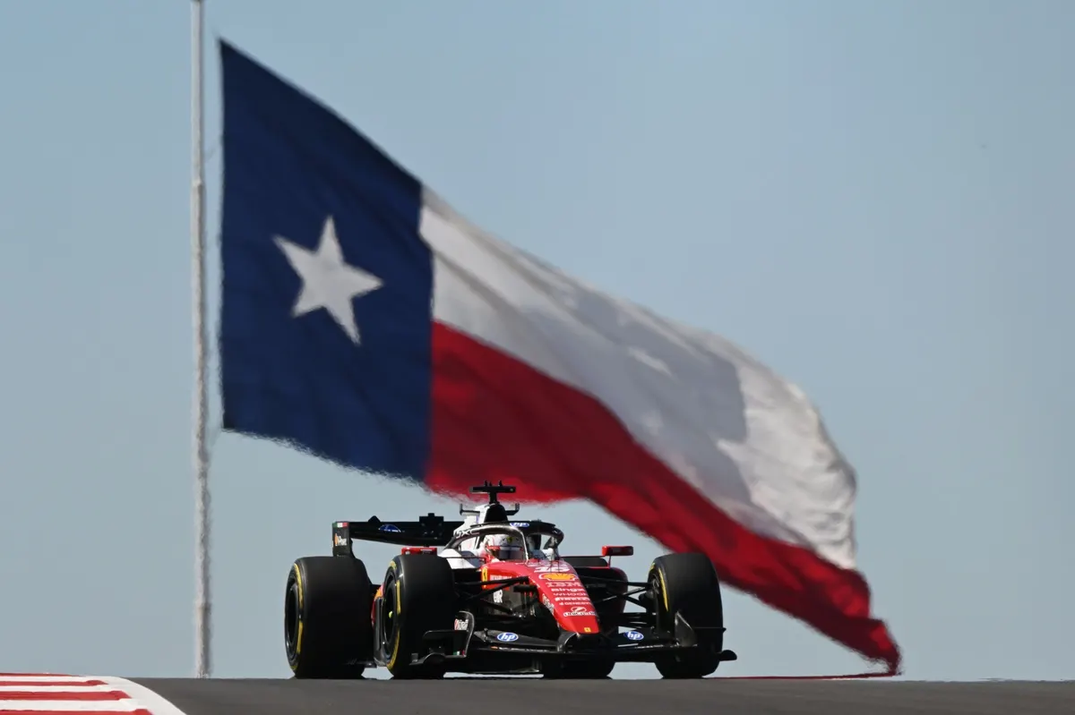 Image accompanying: F1 United States GP: Leclerc pips Antonelli to top FP2 while McLaren struggles
