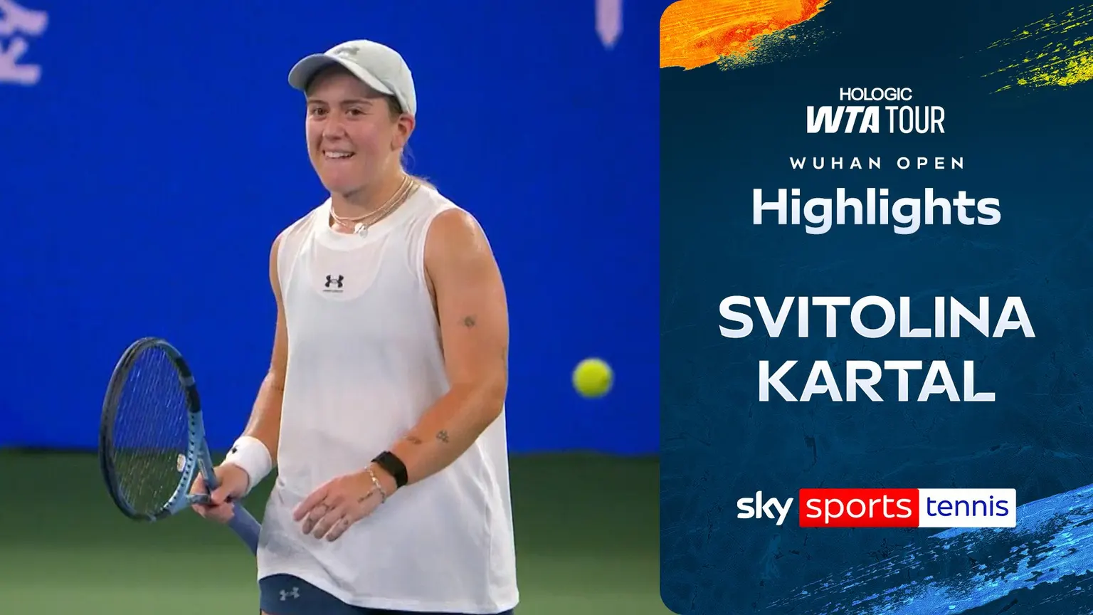 صورة مرافقة للخبر: كارتال تصدم سفيتولينا وتصل إلى نصف نهائي بطولة WTA 1000 للمرة الأولى