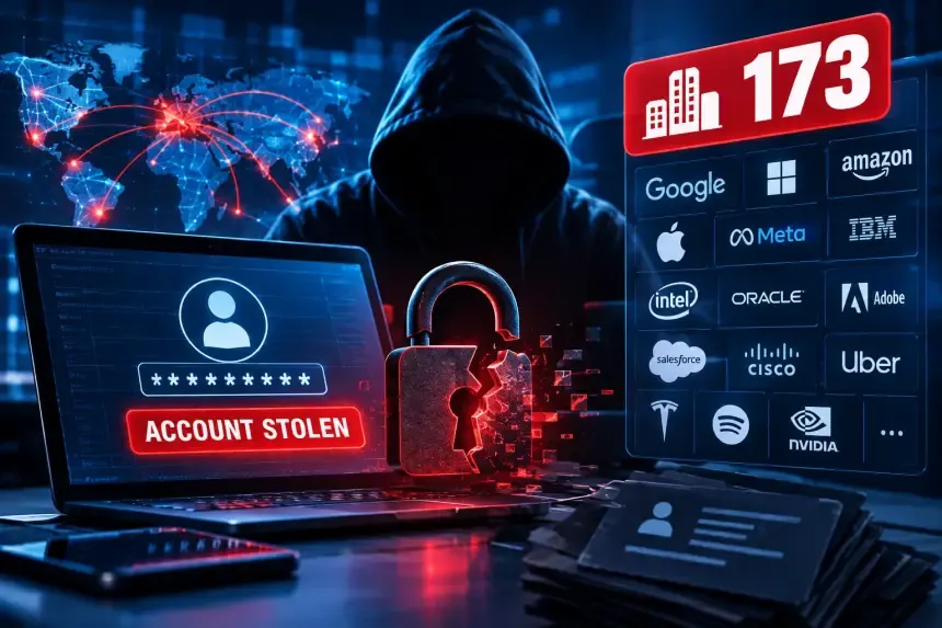 صورة مرافقة للخبر: اختراق خطير يهز عالم التكنولوجيا.. سرقة حسابات 173 شركة