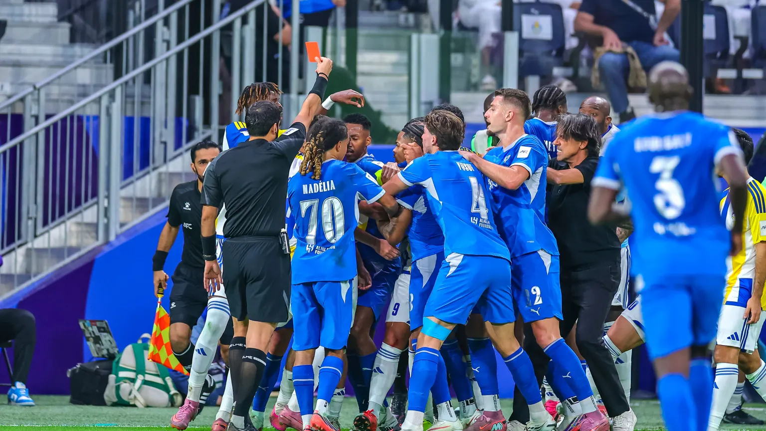 صورة مرافقة للخبر: ما القنوات الناقلة لمباراة الشمال والهلال في دوري أبطال آسيا للنخبة 2026-2027؟ وكيف تشاهدها عبر الإنترنت؟