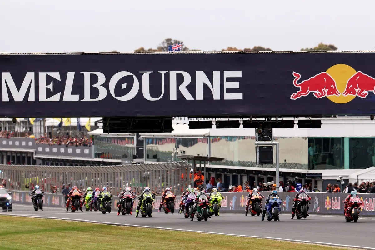 Image accompanying: MotoGP Australian GP: Full starting grid as four riders forced out of Phillip Island race