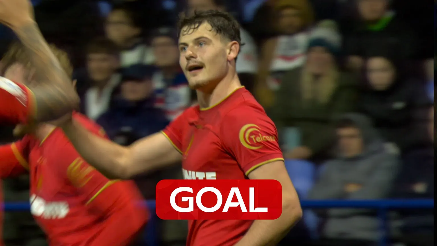 Image accompanying: 'Man of the moment!' - Lankshear doubles Boro's lead