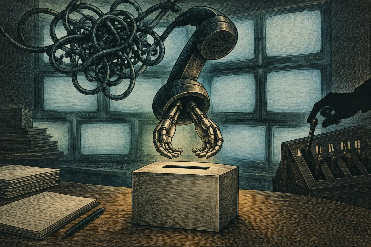 Image accompanying: Chuck Schumer urges FCC to block AI robocalls before elections