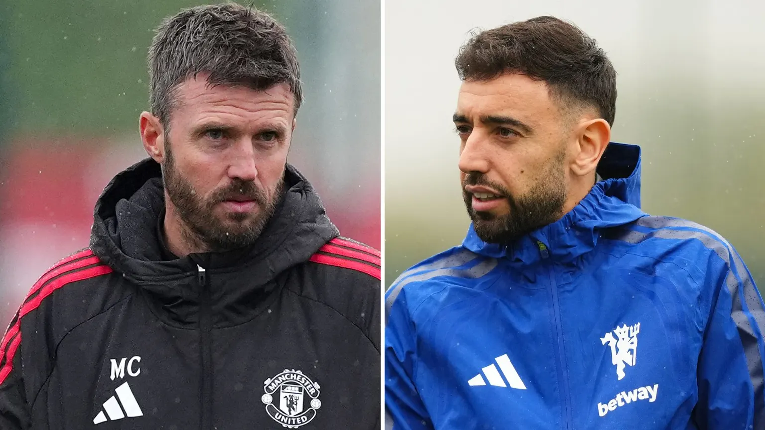 Image accompanying: Defiant Carrick denies dressing room divide and backs himself to turn Man Utd around