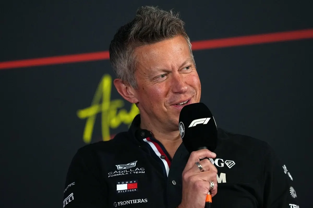 Image accompanying: Why Cadillac F1 boss provoked fresh intrigue by dodging driver question