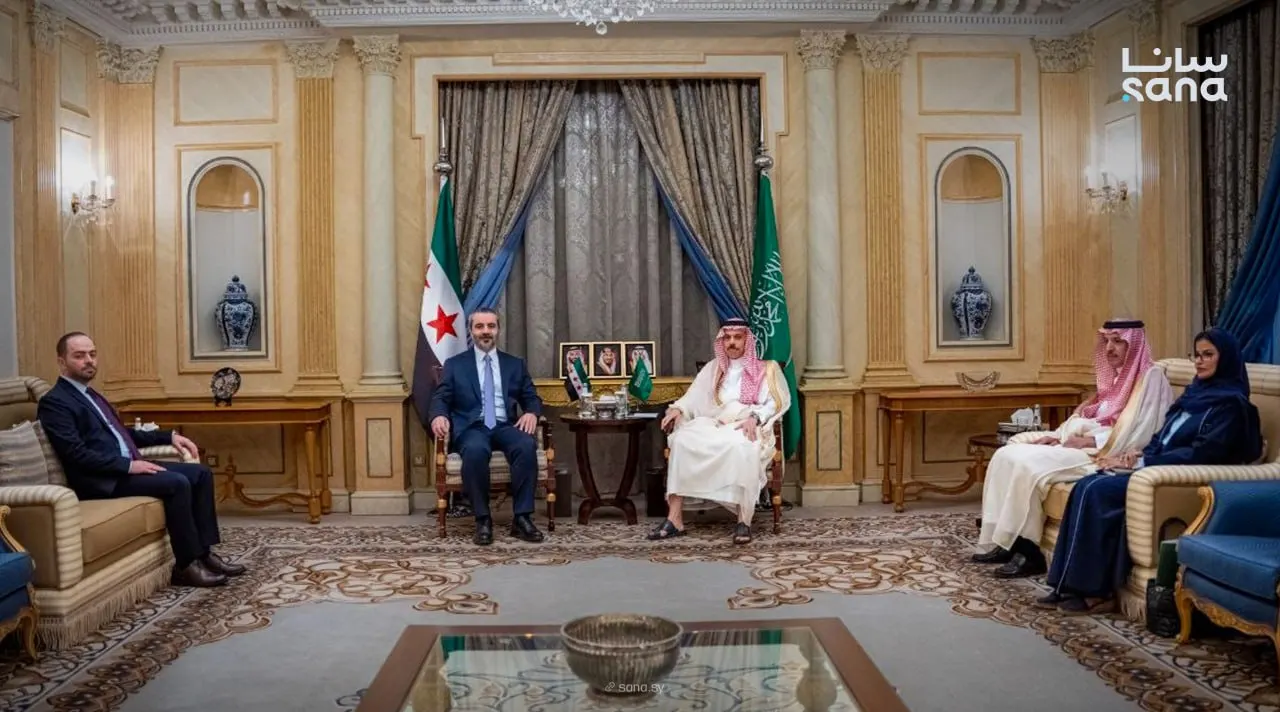 Image accompanying: Saudi, Syrian FMs discuss ties and regional security