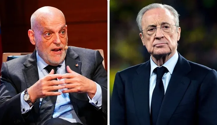 Image accompanying: Real Madrid demand resignation of LaLiga chief after Nazi propaganda comparison