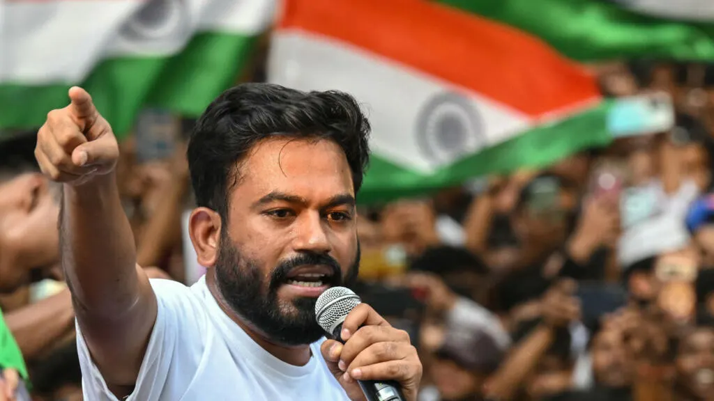 Image accompanying: India court orders release of 'cockroach' movement leaders after detention
