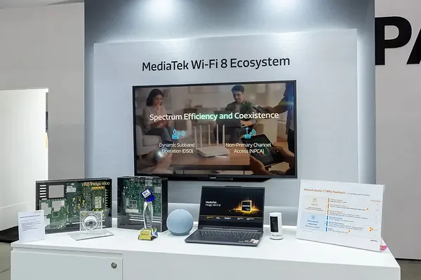 Image accompanying: MediaTek Showcases Global Wi-Fi 8 Leadership with Filogic 8800 at Network X 2026
