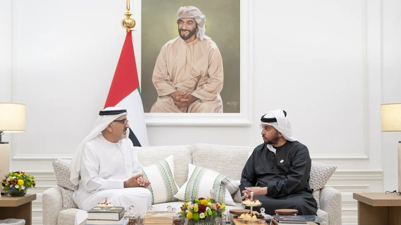 صورة مرافقة للخبر: حمدان بن زايد يستقبل وفداً من مجلس أبوظبي الرياضي ويؤكد أهمية ترسيخ الرياضات التراثية في نفوس الأجيال القادمة