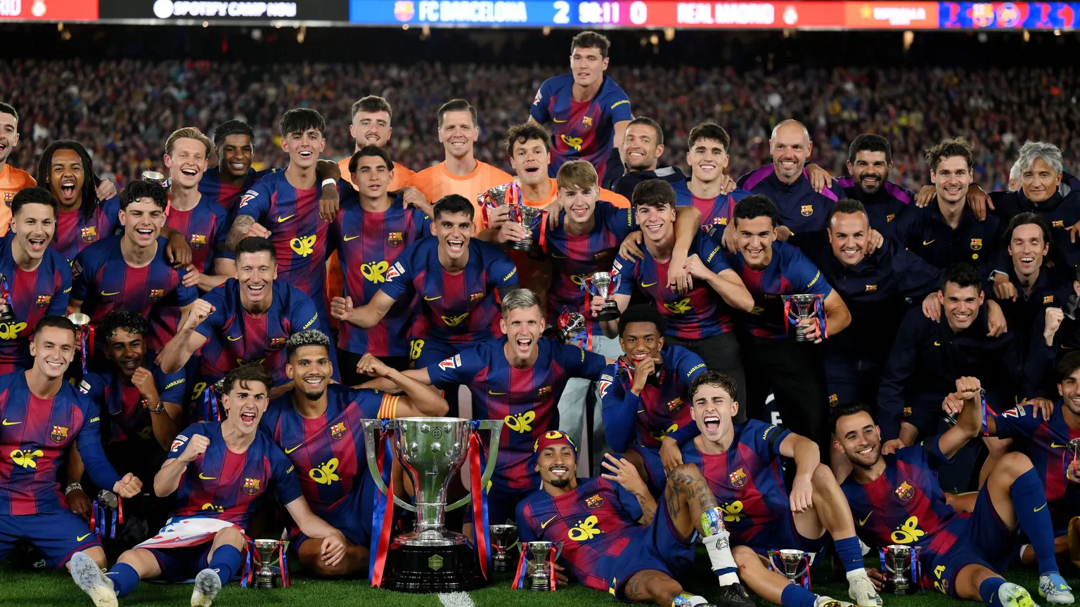 صورة مرافقة للخبر: جدول مباريات برشلونة في الدوري الإسباني 2026-2027 .. والقنوات الناقلة