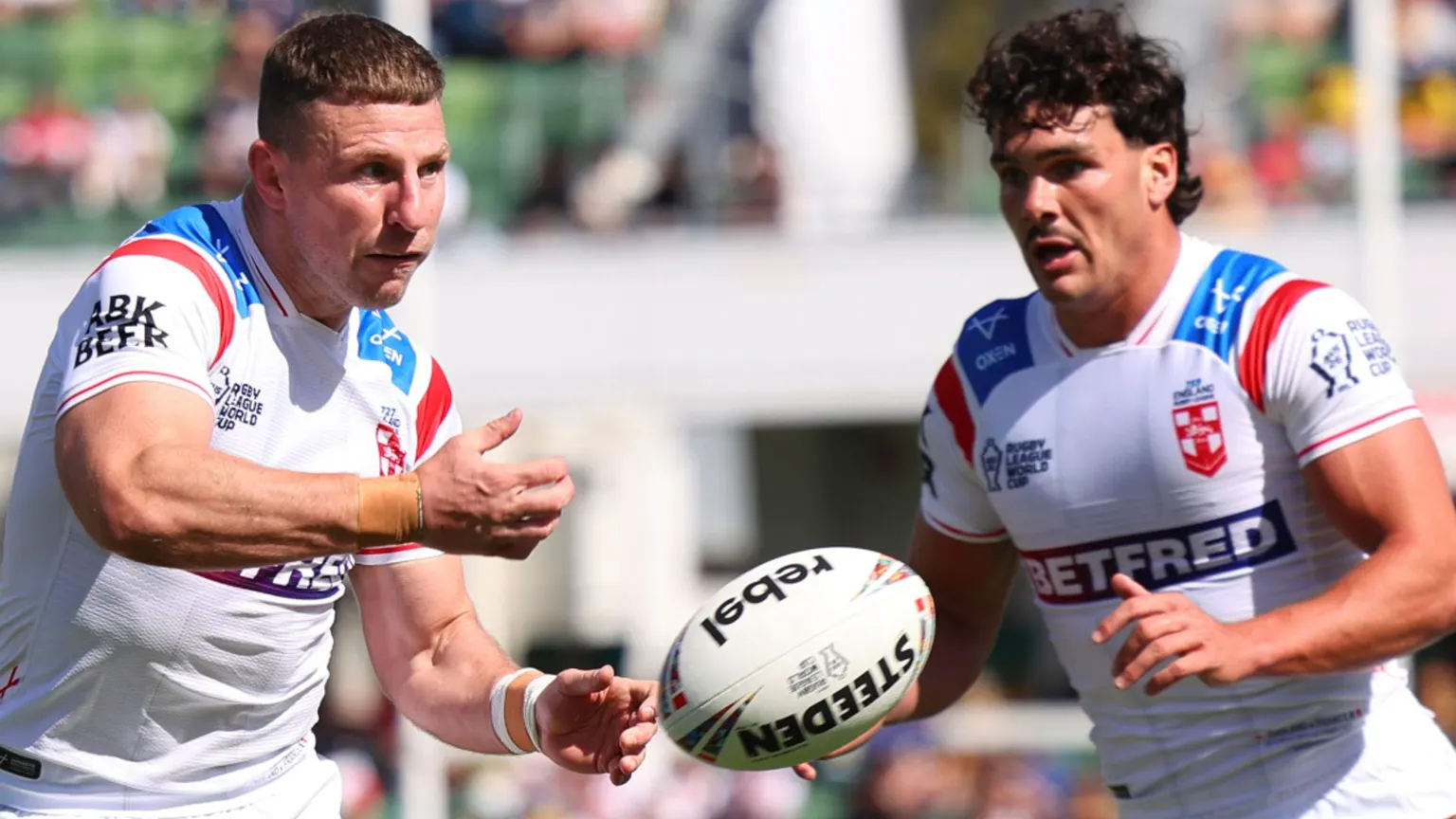 Image accompanying: Farnworth scores hat-trick as England chase big RLWC win vs France LIVE!