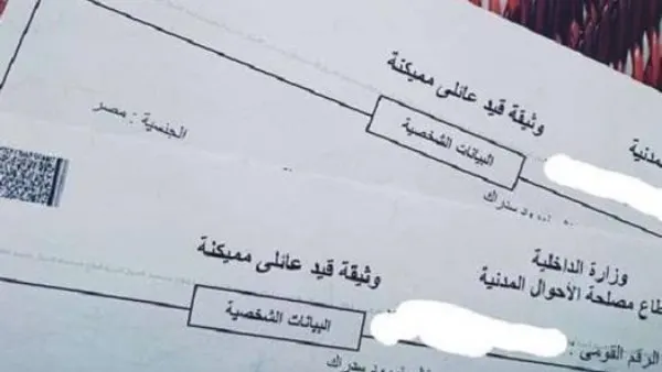 صورة مرافقة للخبر: استخراج قيد عائلي 2026.. الأوراق المطلوبة والخطوات والرسوم ومدة الاستلام