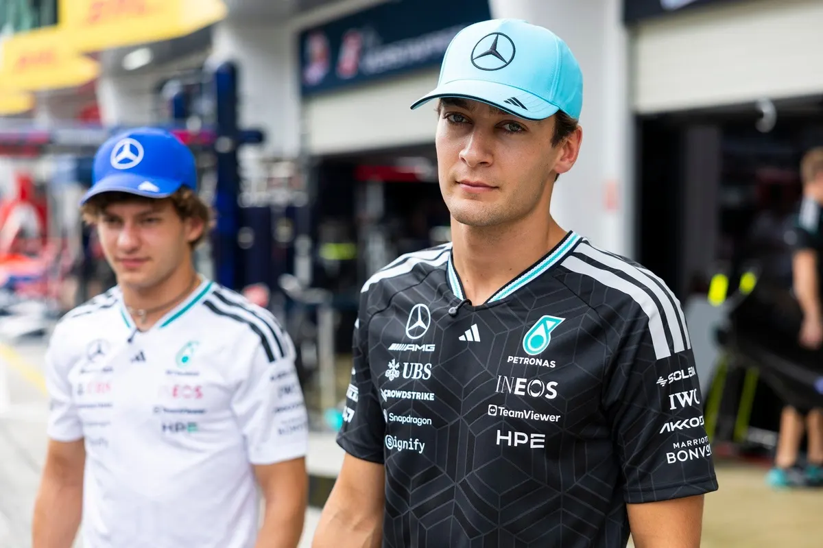 Image accompanying: Toto Wolff hits back at “brainless” George Russell conspiracy theory