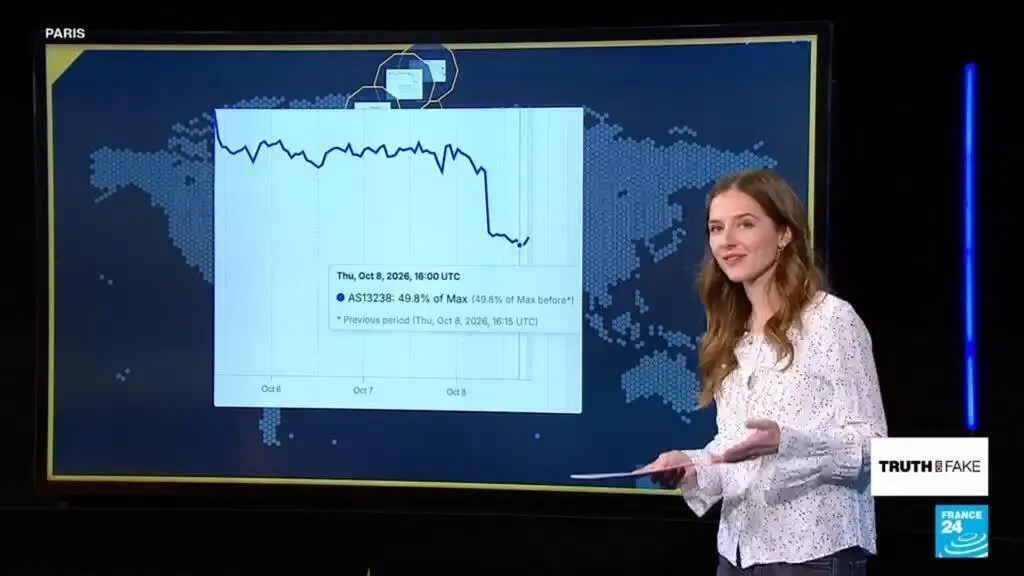 Image accompanying: Have Ukrainian strikes on Yandex data centres hit Russian online disinformation?