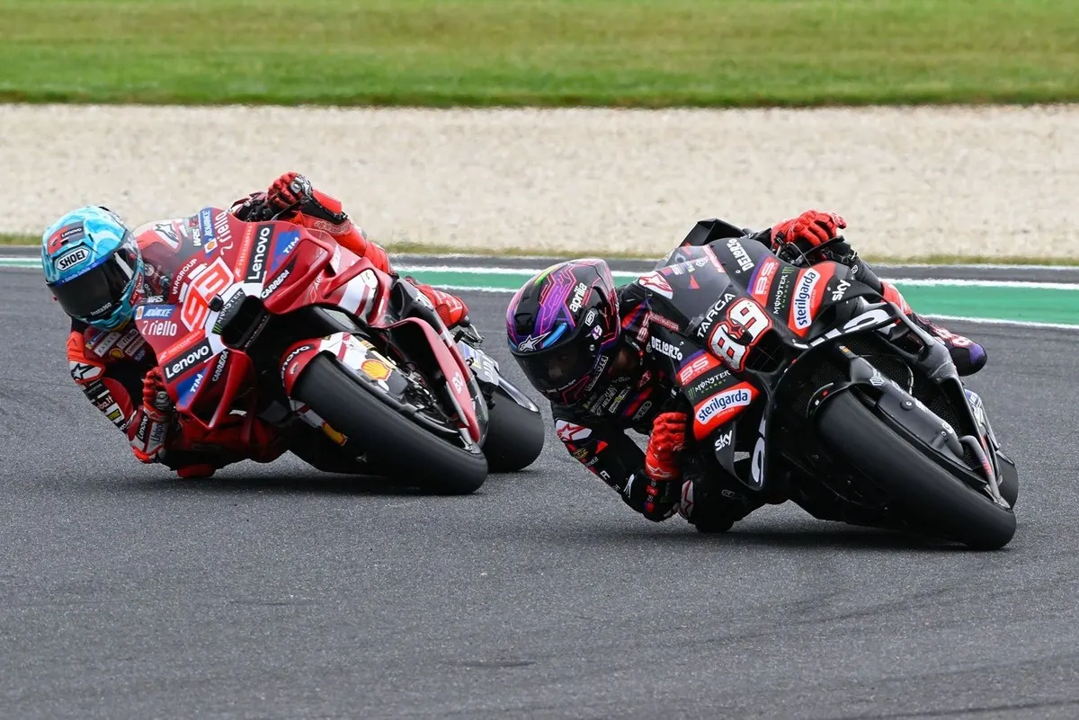 Image accompanying: Marc Marquez: Jorge Martin was faster but overriding in Australian GP sprint