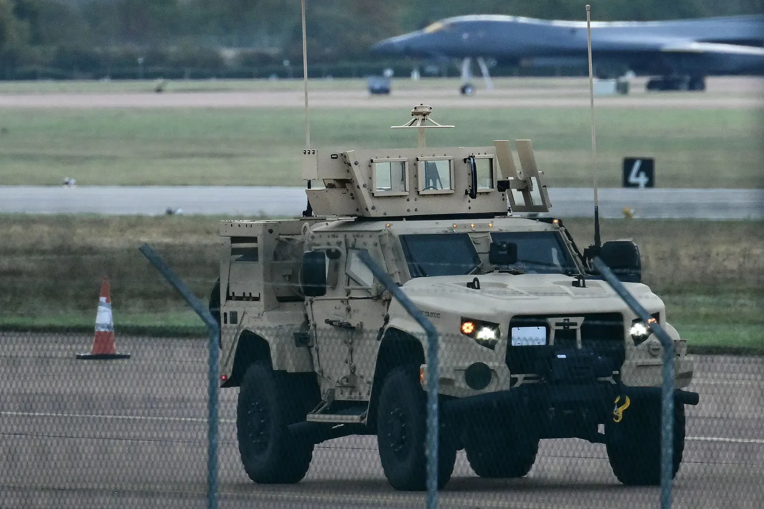 Image accompanying: Two men charged in UK over RAF Fairford incident allegedly linked to Iran