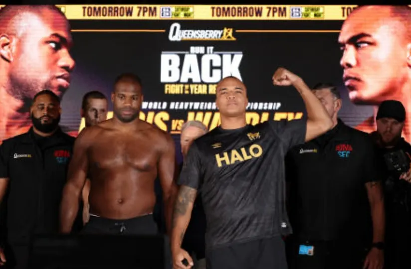 Image accompanying: Wardley out for revenge in WBO heavyweight title rematch with Dubois