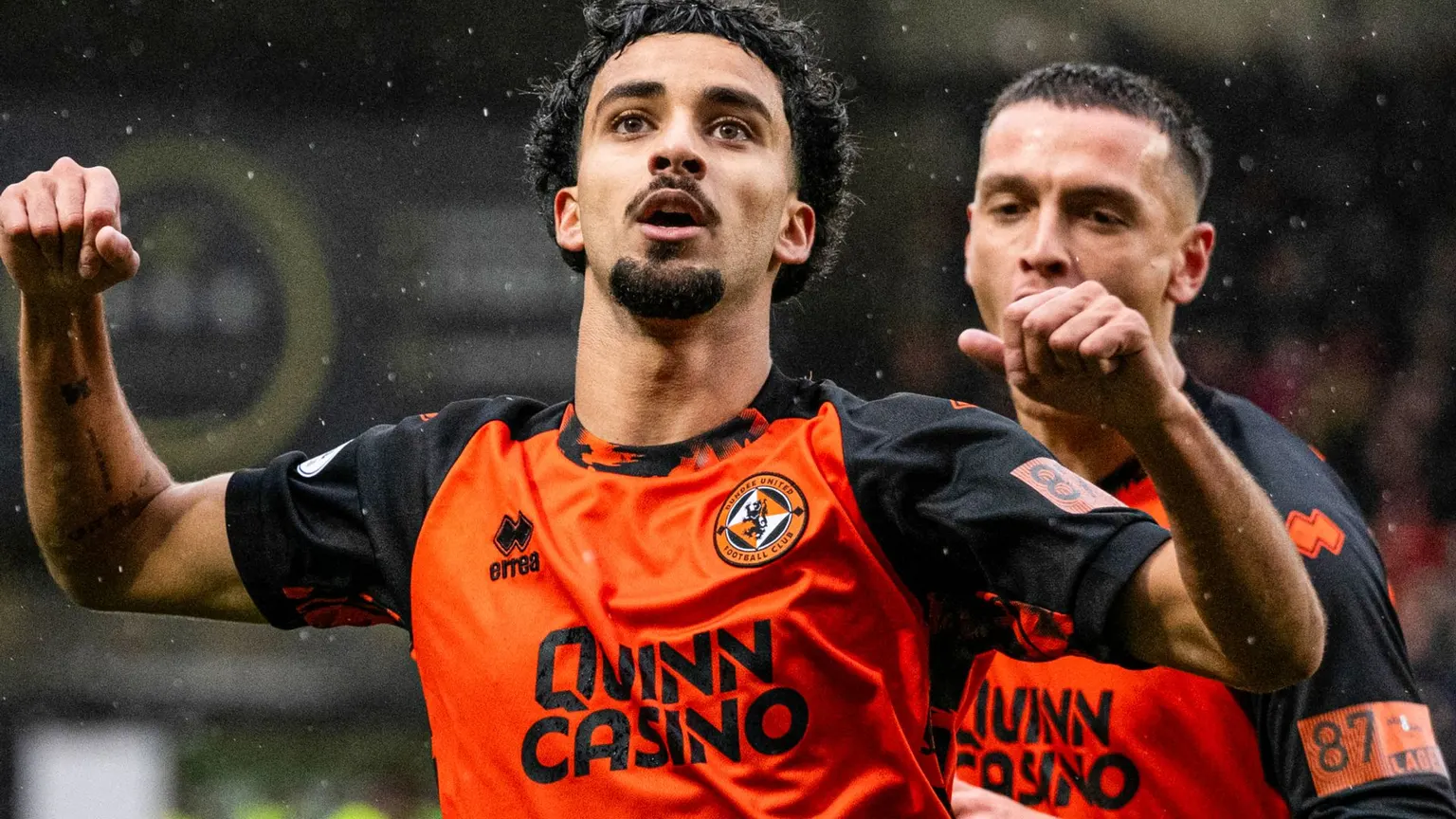 Image accompanying: Iqbal gets first goal as Dundee United edge Aberdeen in thriller