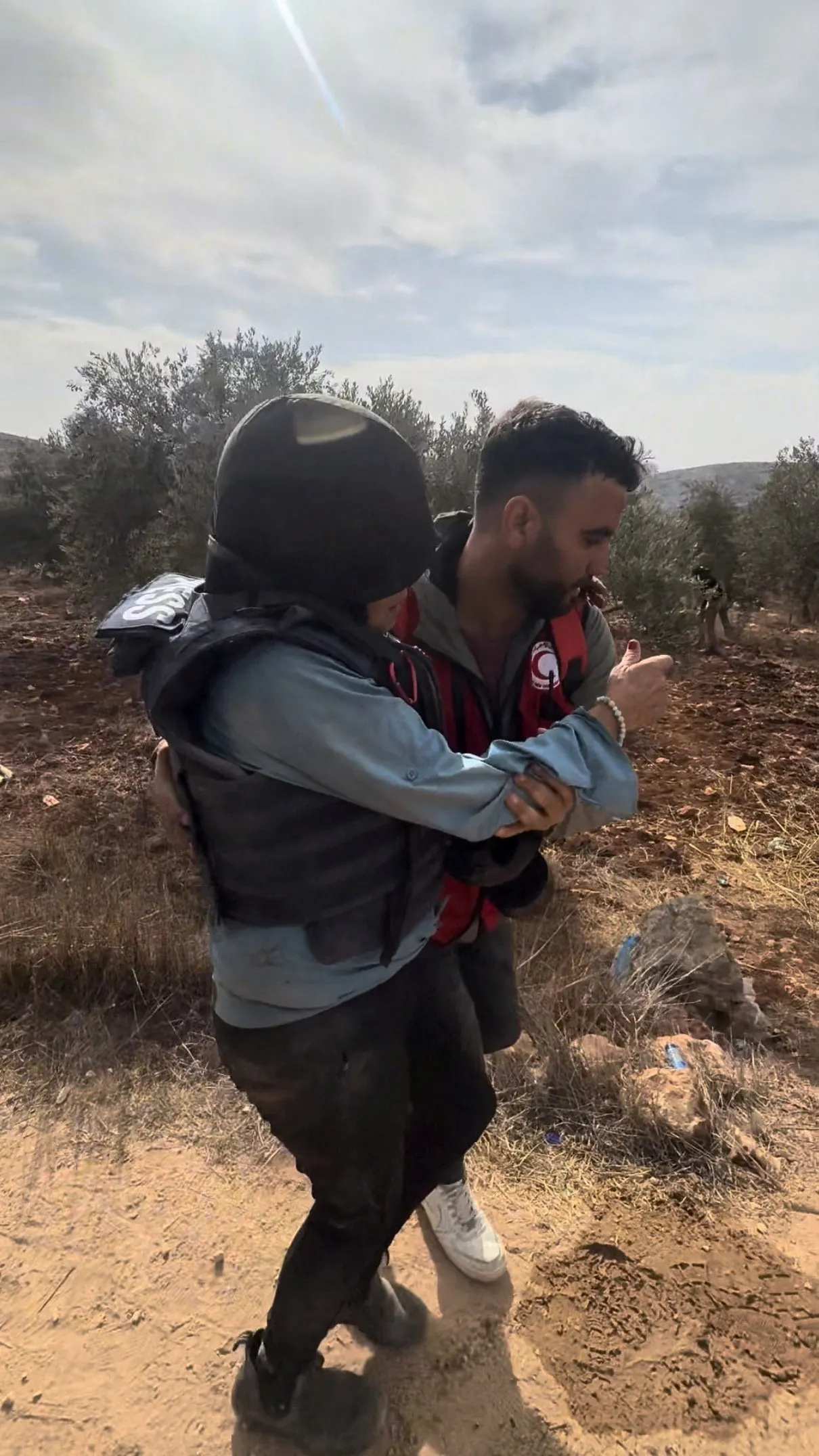 Image accompanying: Palestinian youths risked lives to save Washington Post journalist from settlers, fellow reporter says