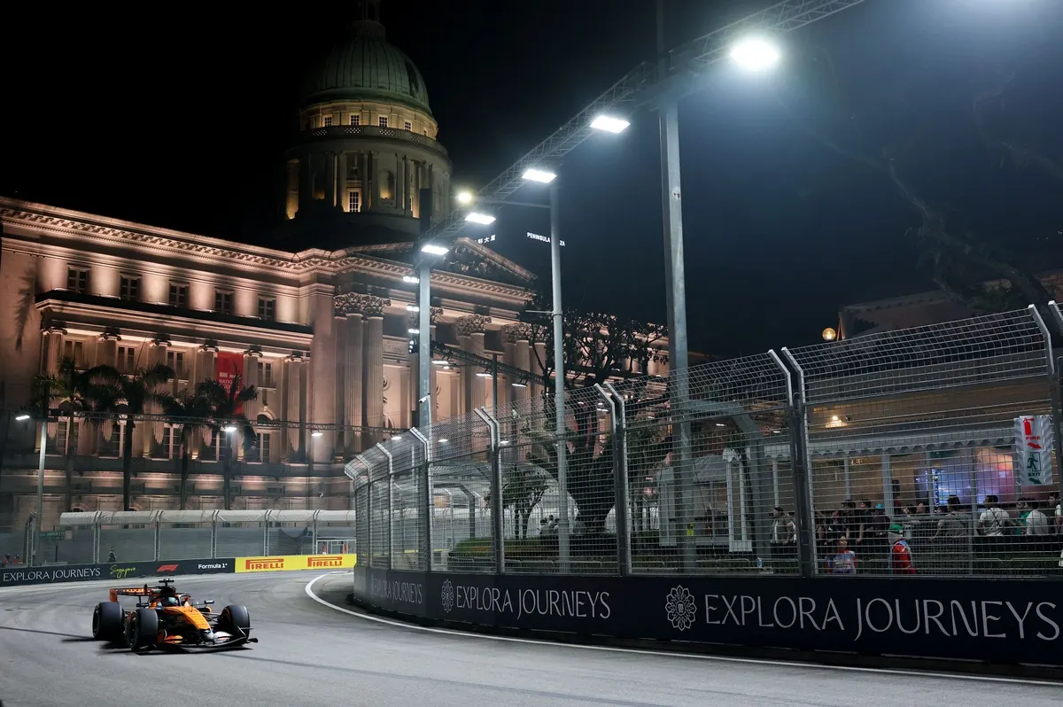 Image accompanying: F1 Singapore GP: Saturday schedule, weather forecast and how to watch
