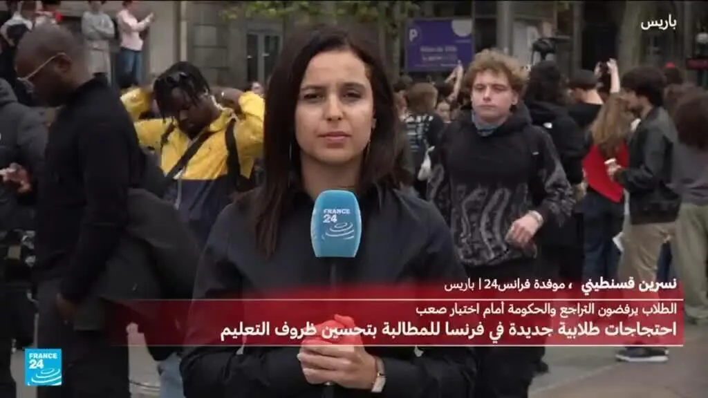 صورة مرافقة للخبر: فرنسا: الطلاب يرفضون التراجع والحكومة أمام اختبار صعب