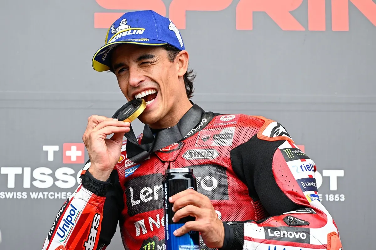 Image accompanying: How Marquez changed his approach to launch late MotoGP title challenge