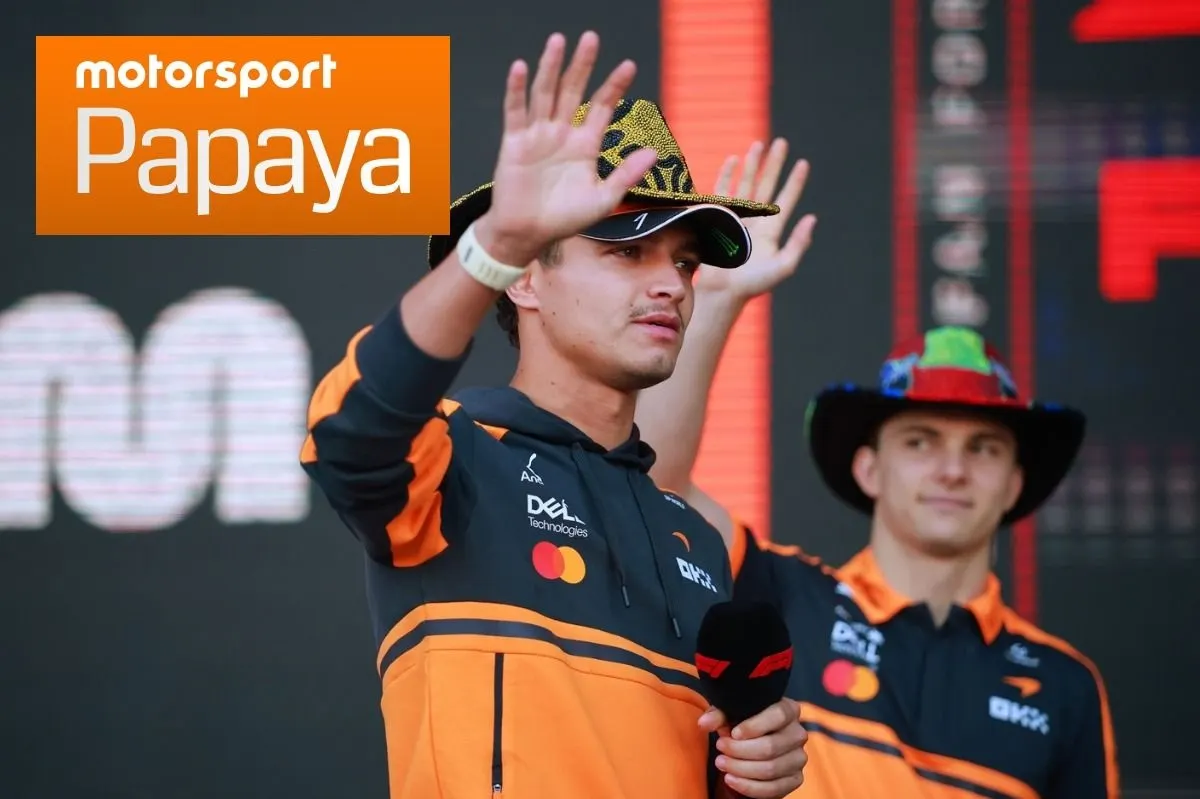 Image accompanying: Lando Norris reveals “plenty of telling-offs” after Singapore Oscar Piastri crash