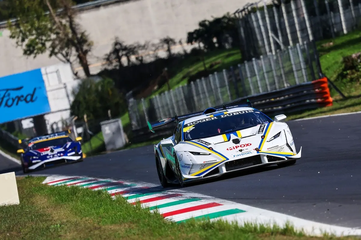 Image accompanying: Lamborghini World Finals | PRO-PRO/AM Qualifying: Pole position for Lind, Bamber, Van der Drift and Marcelli