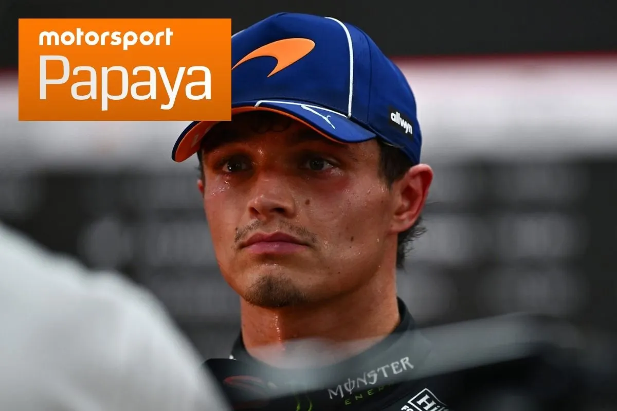 Image accompanying: Norris issues brutal warning to McLaren: “One of the hardest cars I’ve ever had to drive”