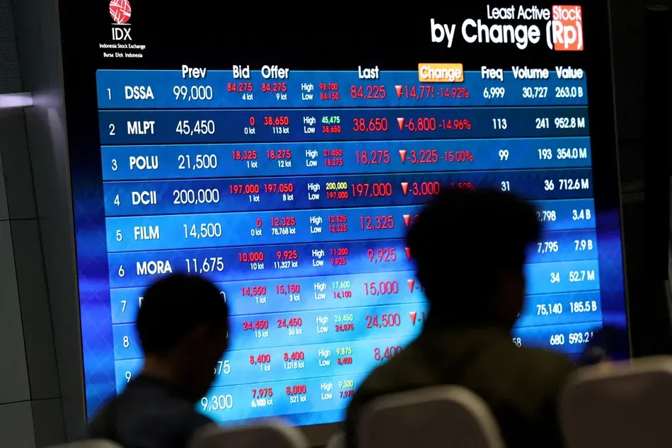 Image accompanying: Most Asian stocks rise as calm returns after CoreWeave shock; Indonesia faces market downgrade