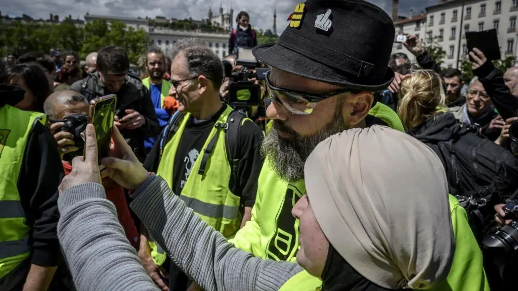 Image accompanying: 'Finish what we started': After student protests, France braces for return of the Yellow Vests