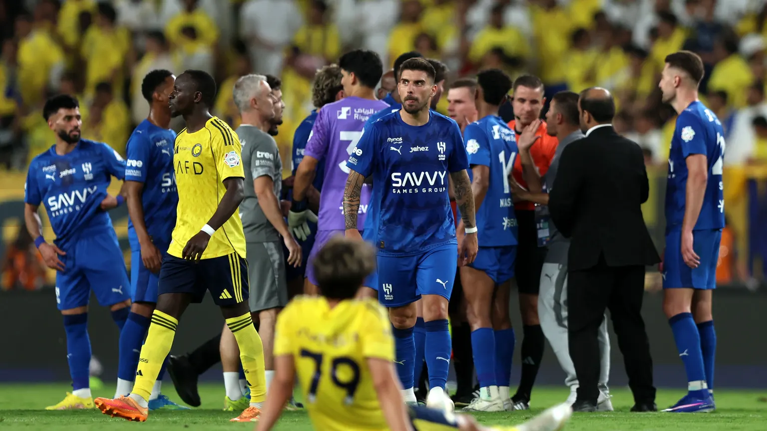 صورة مرافقة للخبر: بالفيديو.. أسطورة النصر يتوقع تتويج الهلال بالدوري السعودي