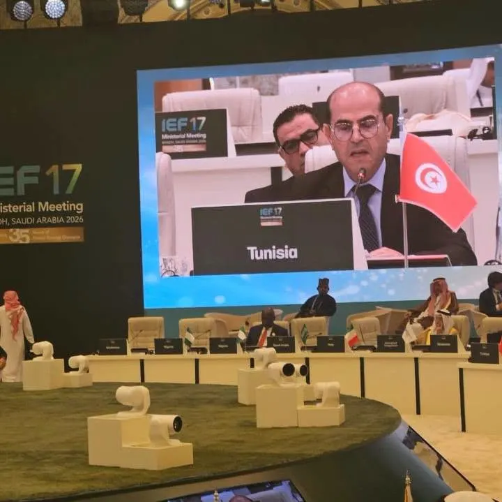 صورة مرافقة للخبر: الزواري يؤكد في الرياض، "تعزيز أمن الطاقة مسؤولية مشتركة تتطلب تكثيف التعاون الإقليمي وتطوير الشراكات"