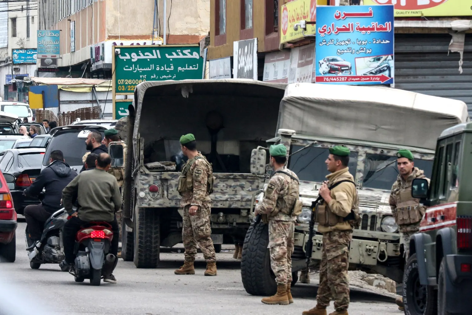صورة مرافقة للخبر: وصول قوات بريطانية إلى لبنان للمشاركة في تمرين عسكري مشترك