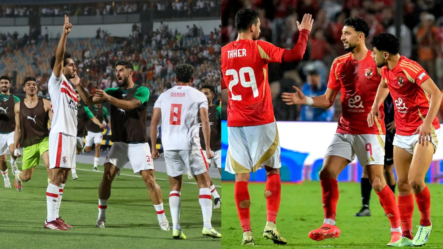صورة مرافقة للخبر: تاريخ مواجهات الأهلي والزمالك في الدوري المصري وكل المسابقات