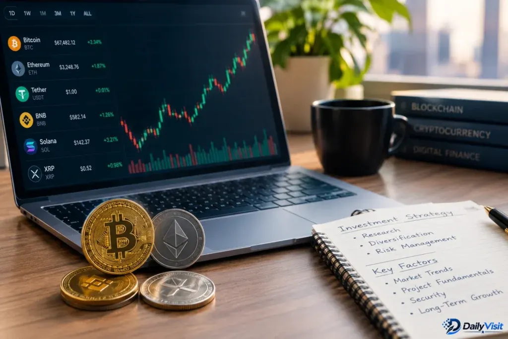 Image accompanying: PedroVazPaulo Crypto Investment Strategies and Risk Management