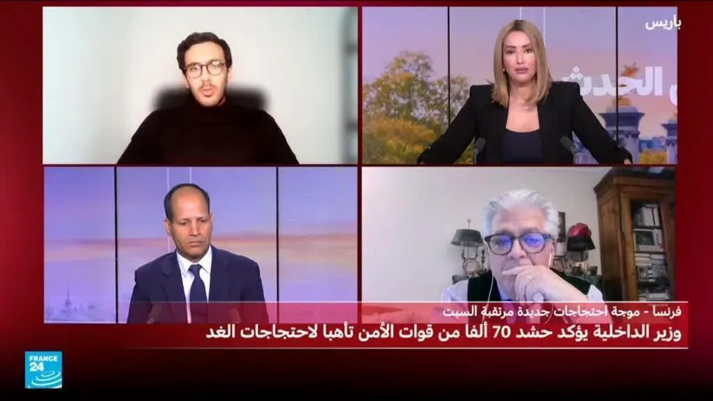 صورة مرافقة للخبر: فرنسا: نشر 70 ألفا من قوات الأمن لمجابهة الاحتجاجات
