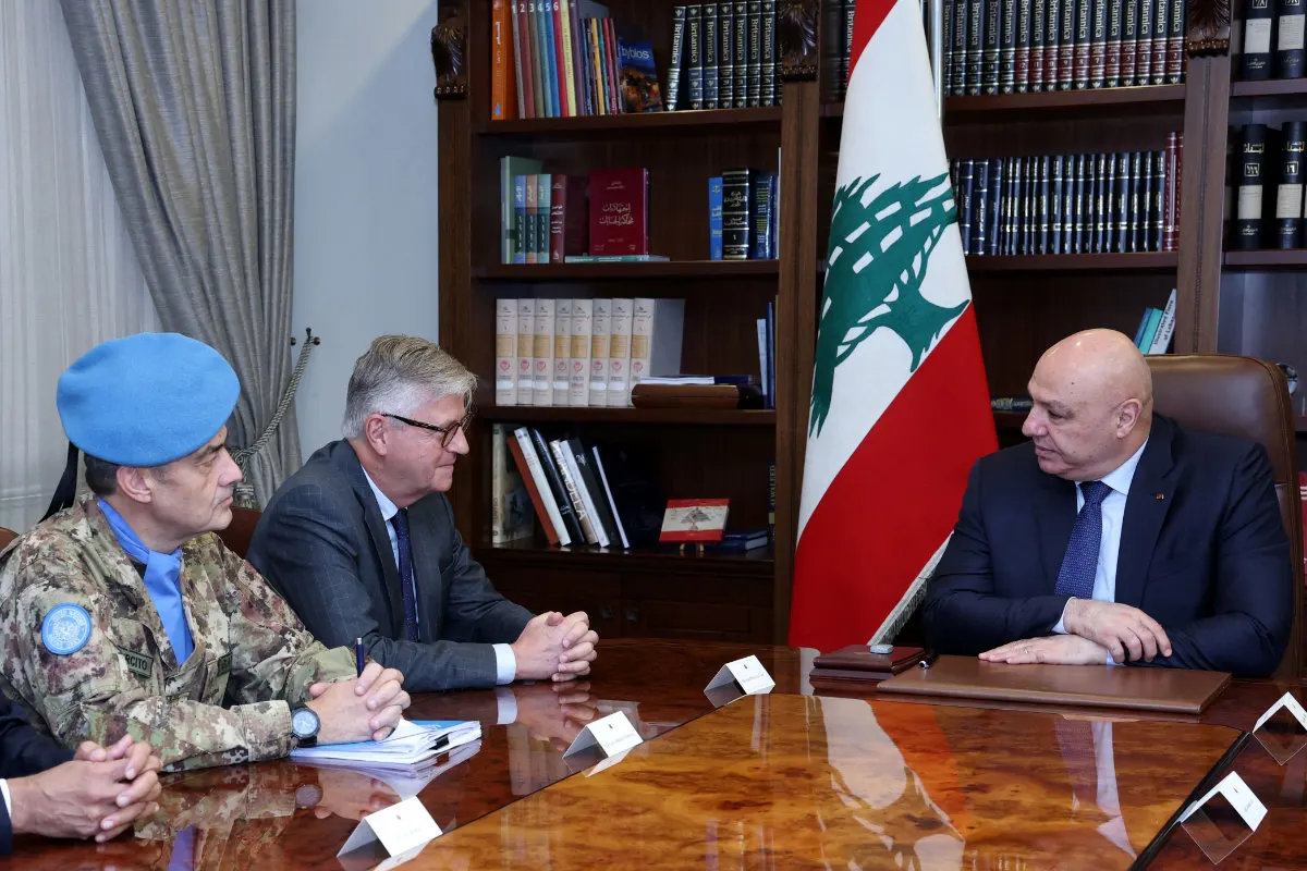 Image accompanying: UN peacekeeping chief warns of escalation threat, as Lebanon seeks UN buffer after UNIFIL departs
